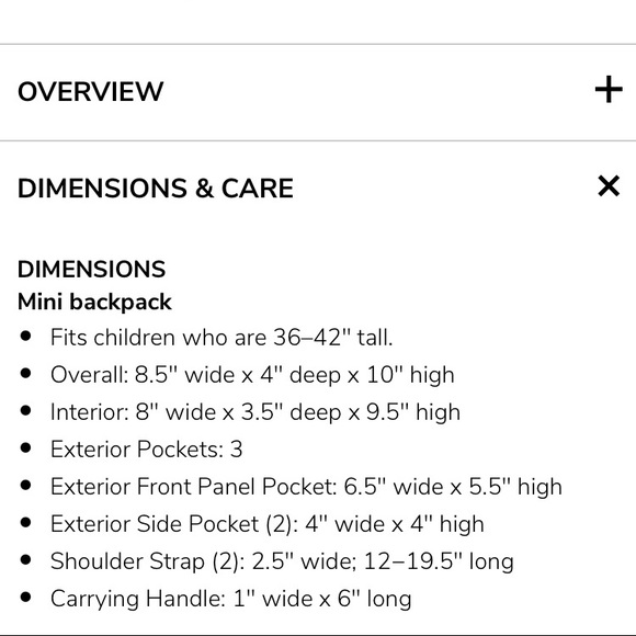 Personalized Pottery Barn Kids Mini Backpack